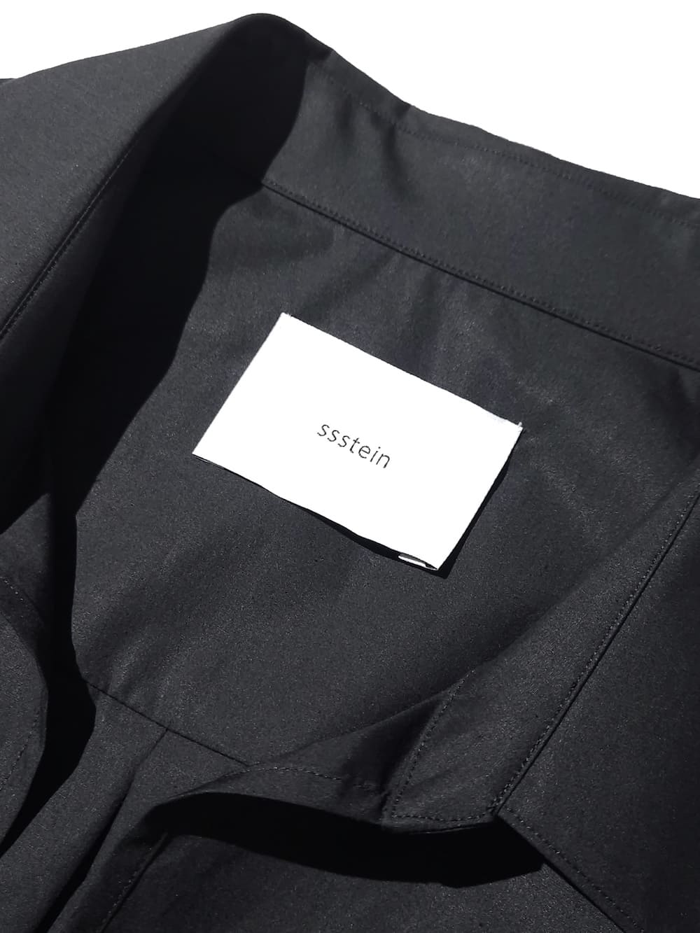 ssstein(シュタイン) SUVIN COTTON OVERSIZED SKIPPER SHIRT