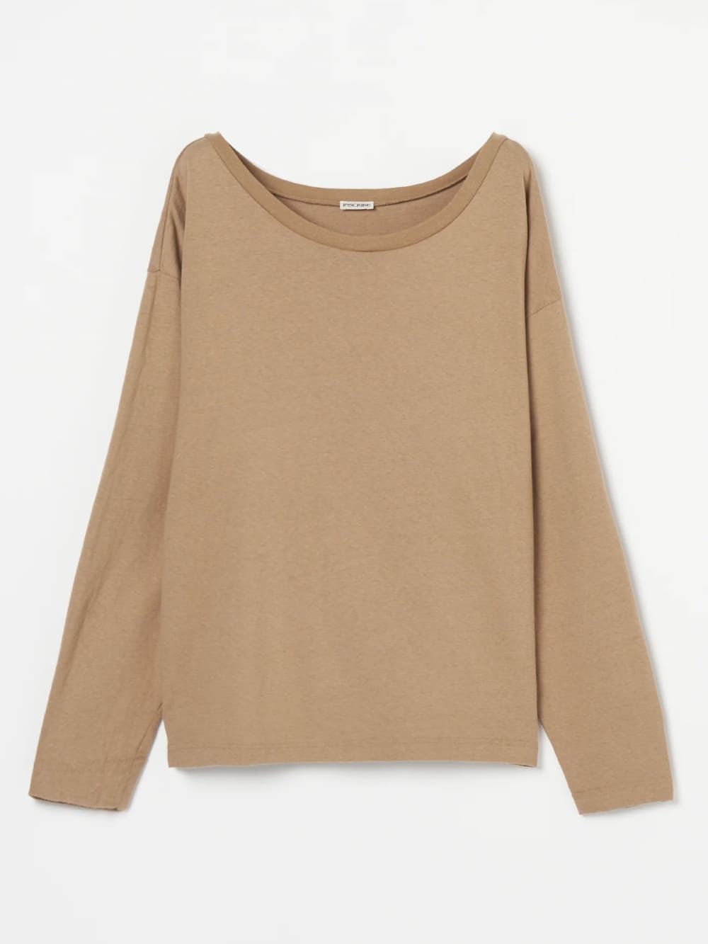 【SALE】INSCRIRE(アンスクリア) Plating Rib Layered Tee