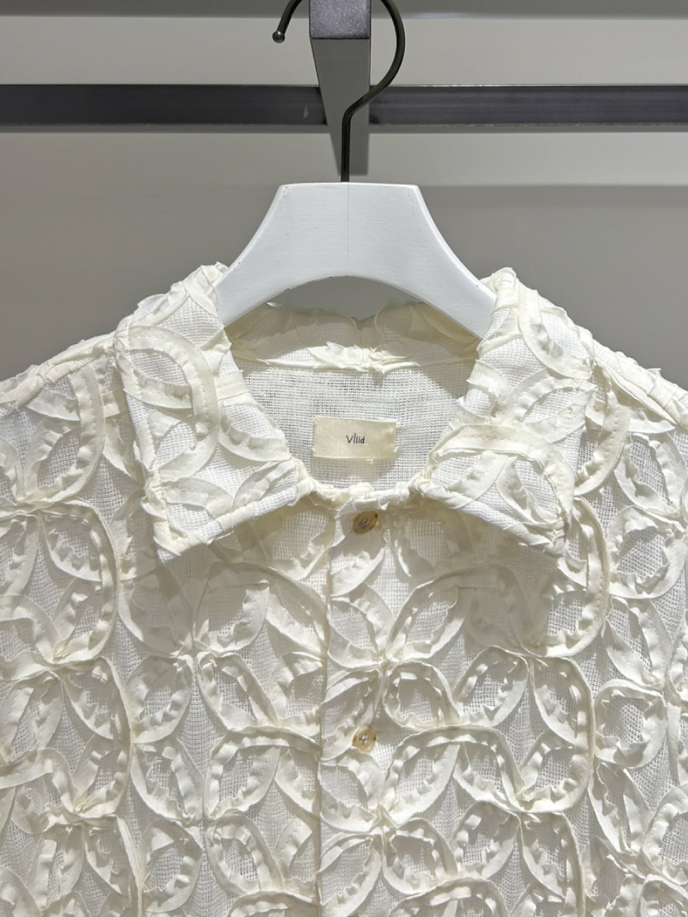 【SALE】Villd(ヴィルド) cut jacquard shirts