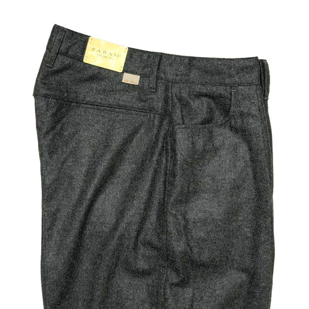 SALE】FARAH(ファーラー) Two-tuck Wide Tapered Pants - COLDBECK