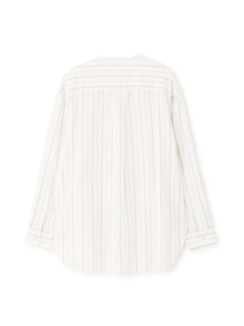 MHL.(エムエイチエル) GRAPHIC COTTON STRIPE SHIRTS