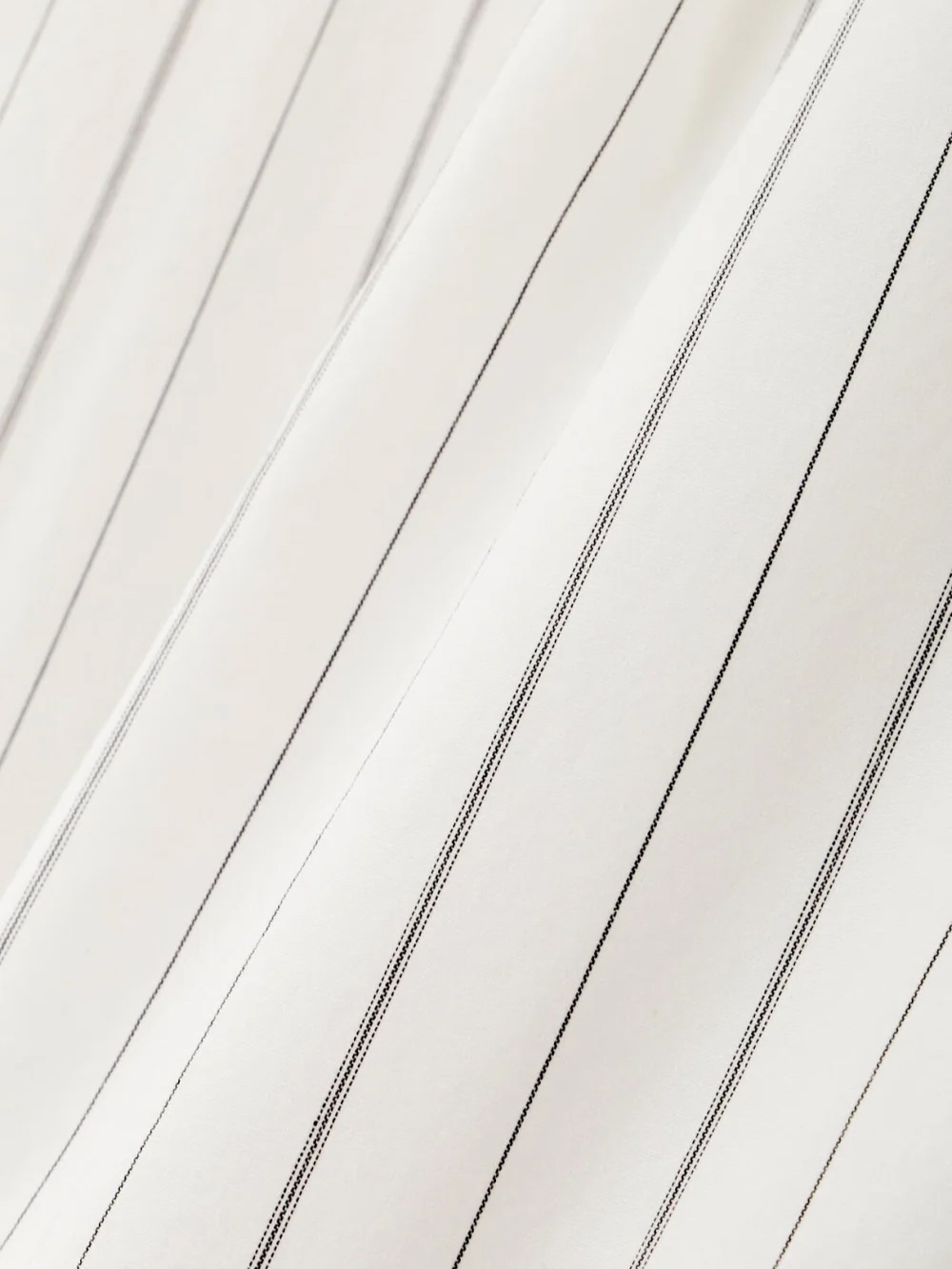 MHL.(エムエイチエル) GRAPHIC COTTON STRIPE SHIRTS