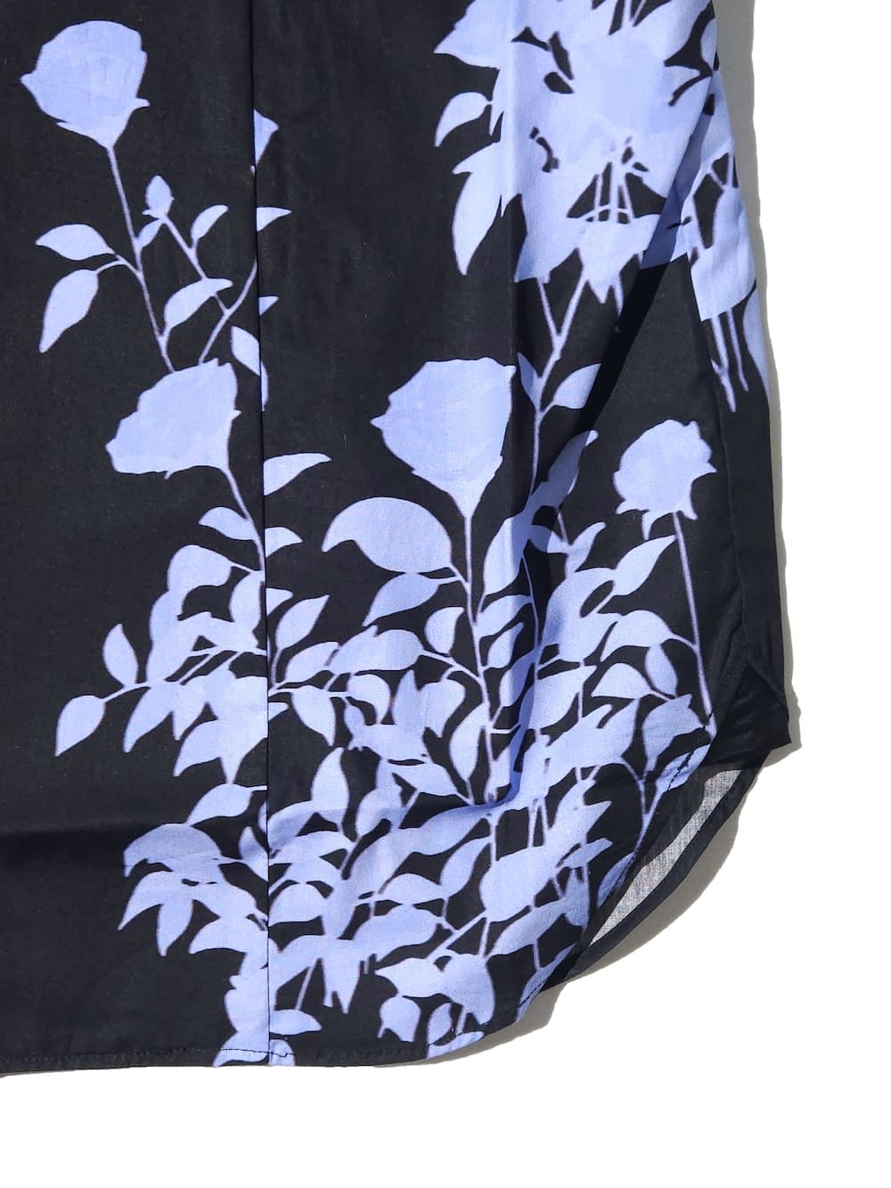 【SALE】TANAKA(タナカ) SOUTHERN FRENCH SHIRT - BK ROSE GARDEN
