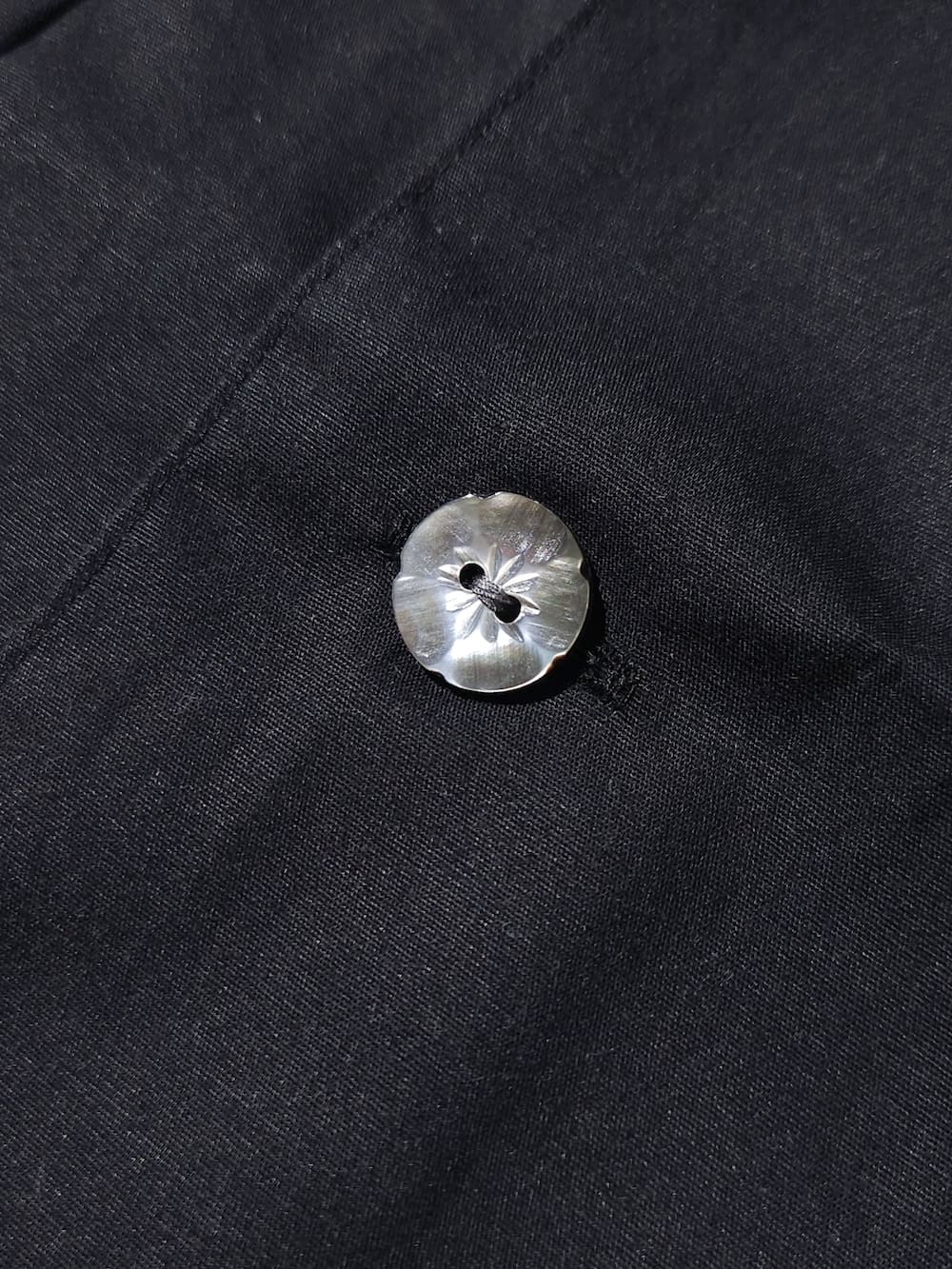 【SALE】TANAKA(タナカ) SOUTHERN FRENCH SHIRT - BK ROSE GARDEN