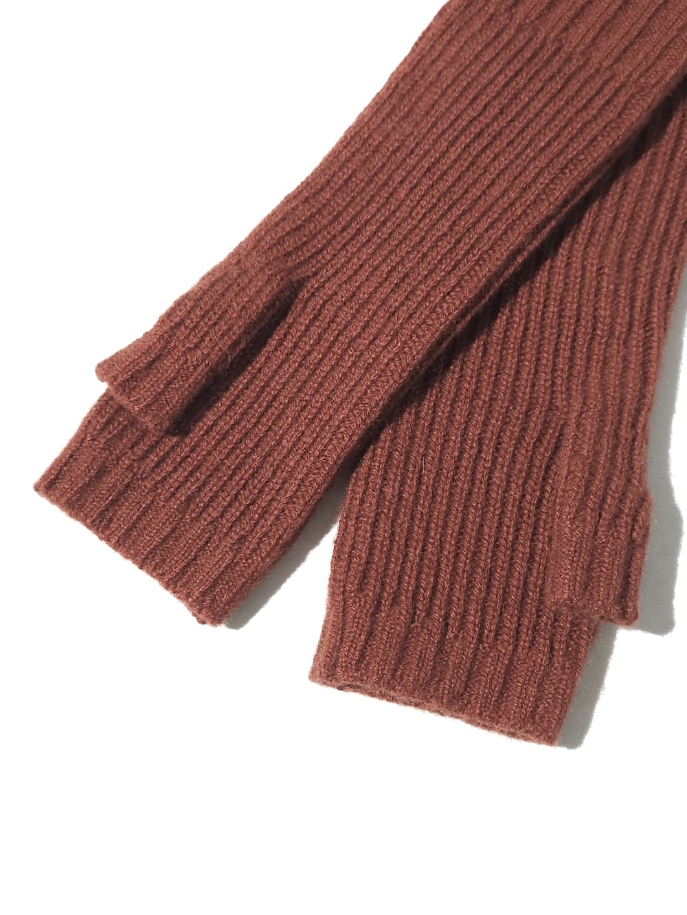 SLOANE(スローン) 10G 片畦編み カシミヤ アームウォーマー