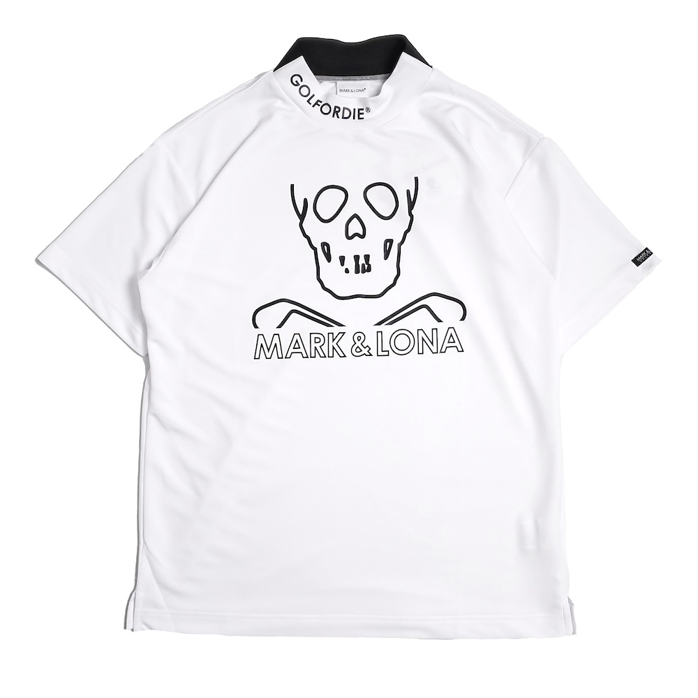 マークアンドロナ モックネック 白 SALE】MARK & LONA(マークアンドロナ) Pave Mock Neck Tee