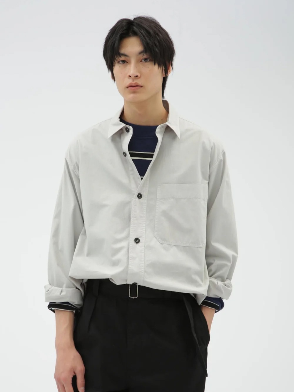 ＭＨＬ コットンシャツ MHL. シャツ TINY GINGHAM COTTON メンズ : ZOZOTOWN Yahoo!店
