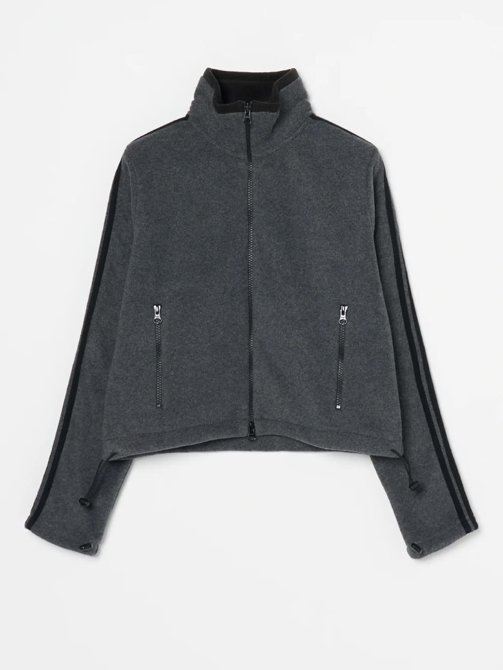 INSCRIRE(アンスクリア) Fleece Tight Fit Track Jacket