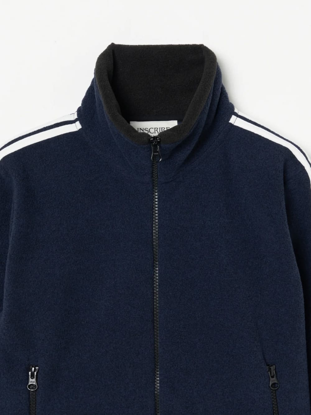 INSCRIRE(アンスクリア) Fleece Tight Fit Track Jacket