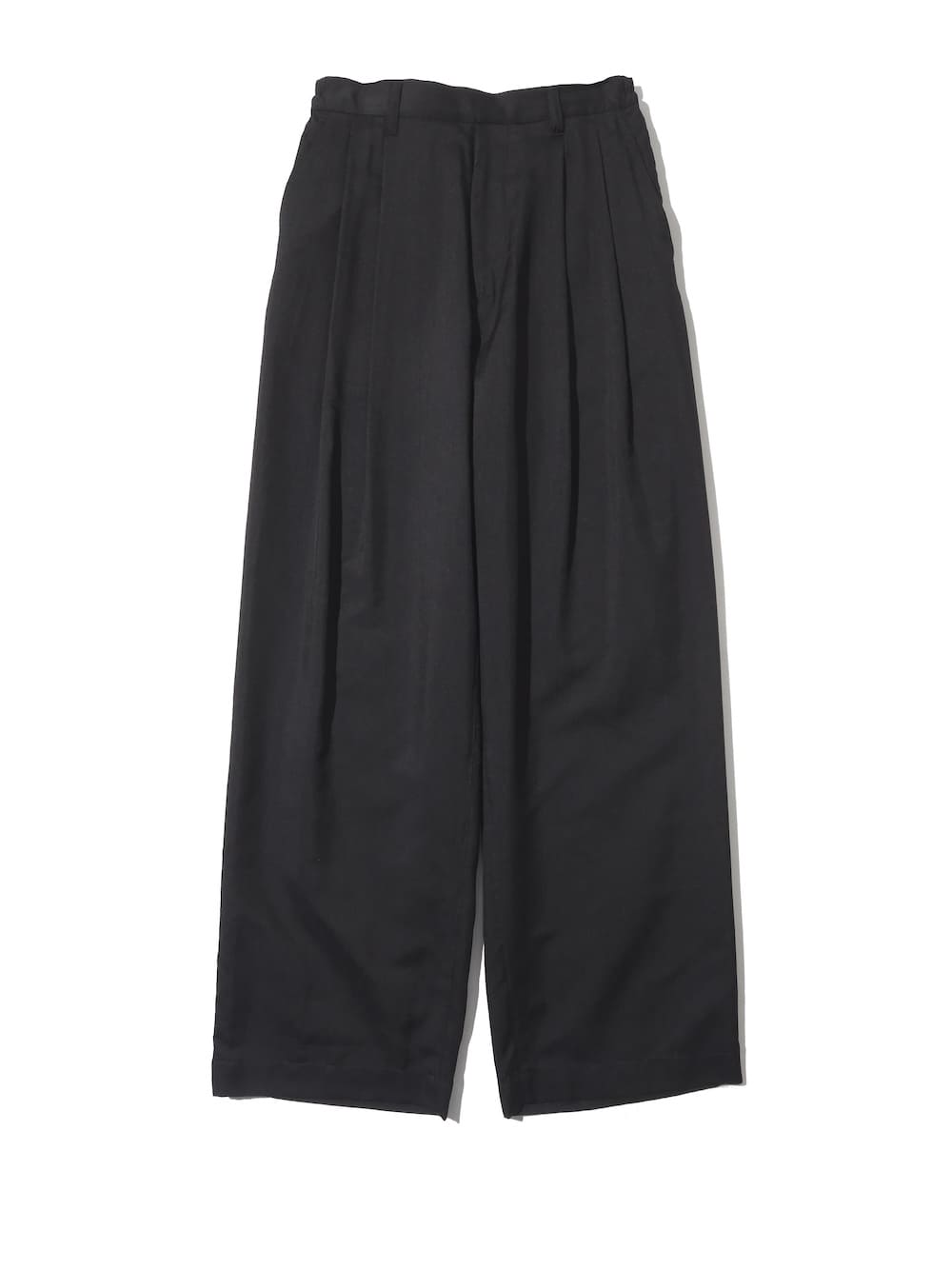 ssstein(シュタイン) SILK CUPRO TWILL WIDE EASY TROUSERS - COLDBECK