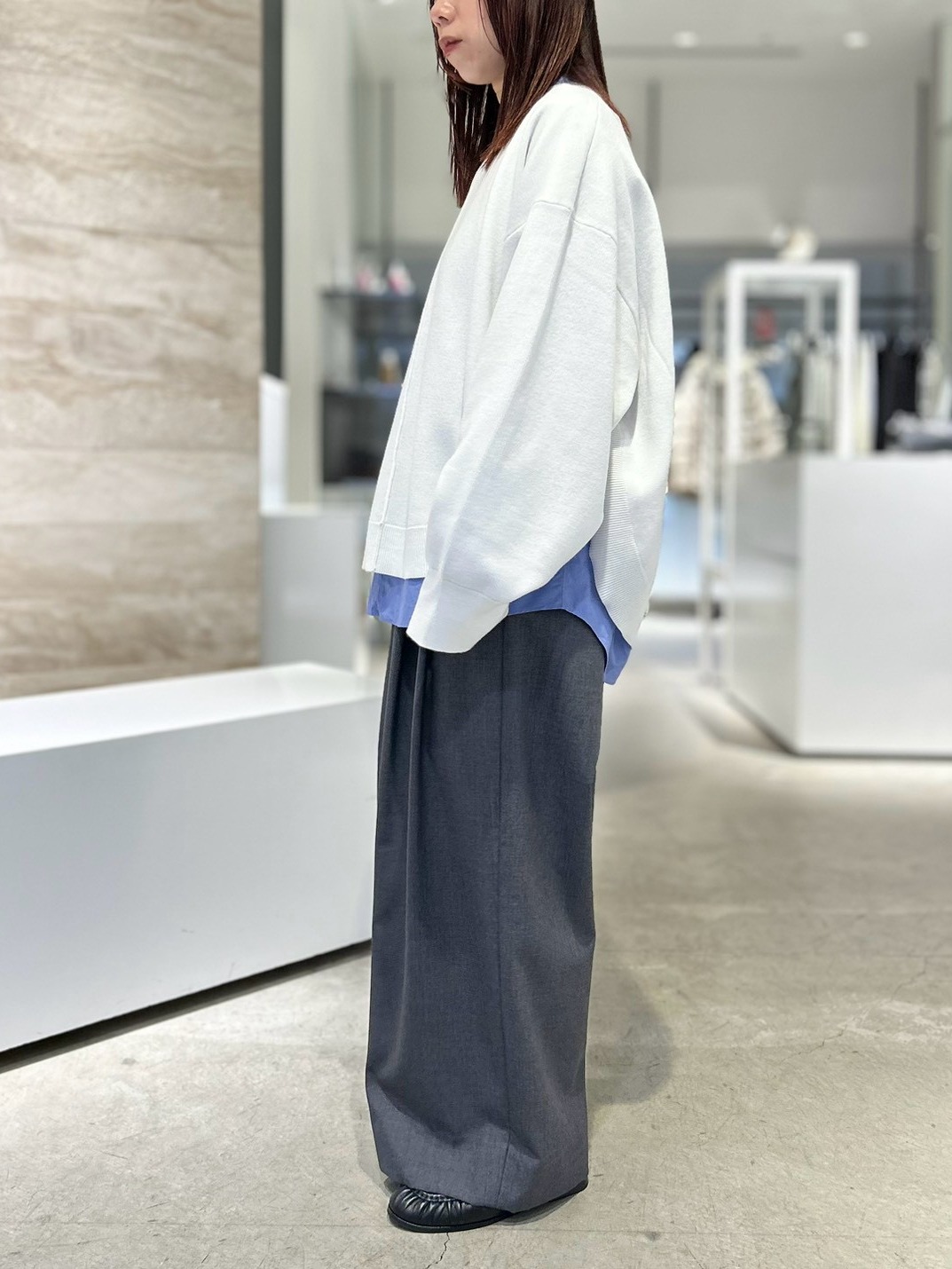 エンフォルド 2023ss CIRCLE PULLOVER サークルプルオーバー ENFOLD(エンフォルド) CIRCLE PULLOVER - COLDBECK ONLINE（コール
