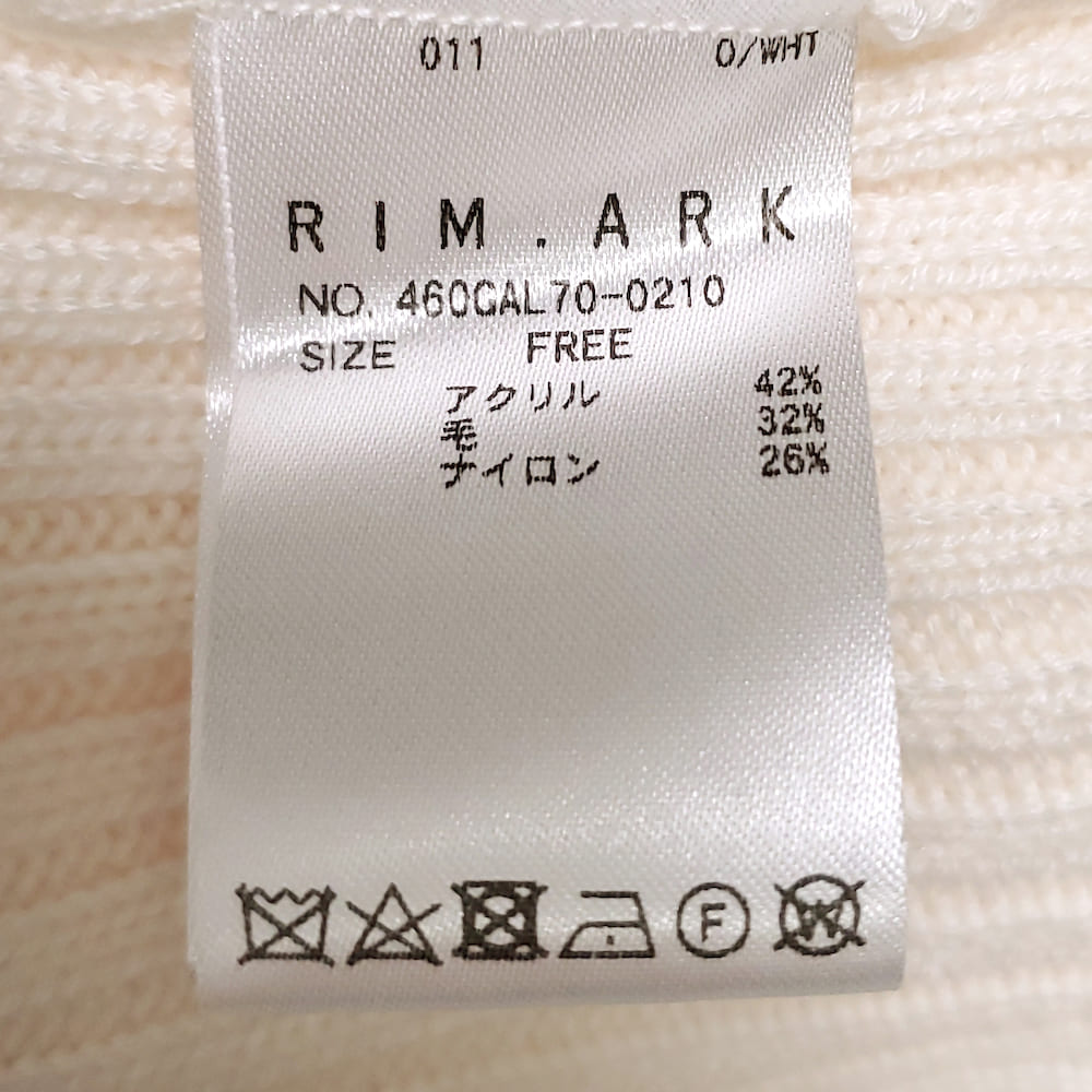 RIM.ARK(リムアーク) Tank set knit tops