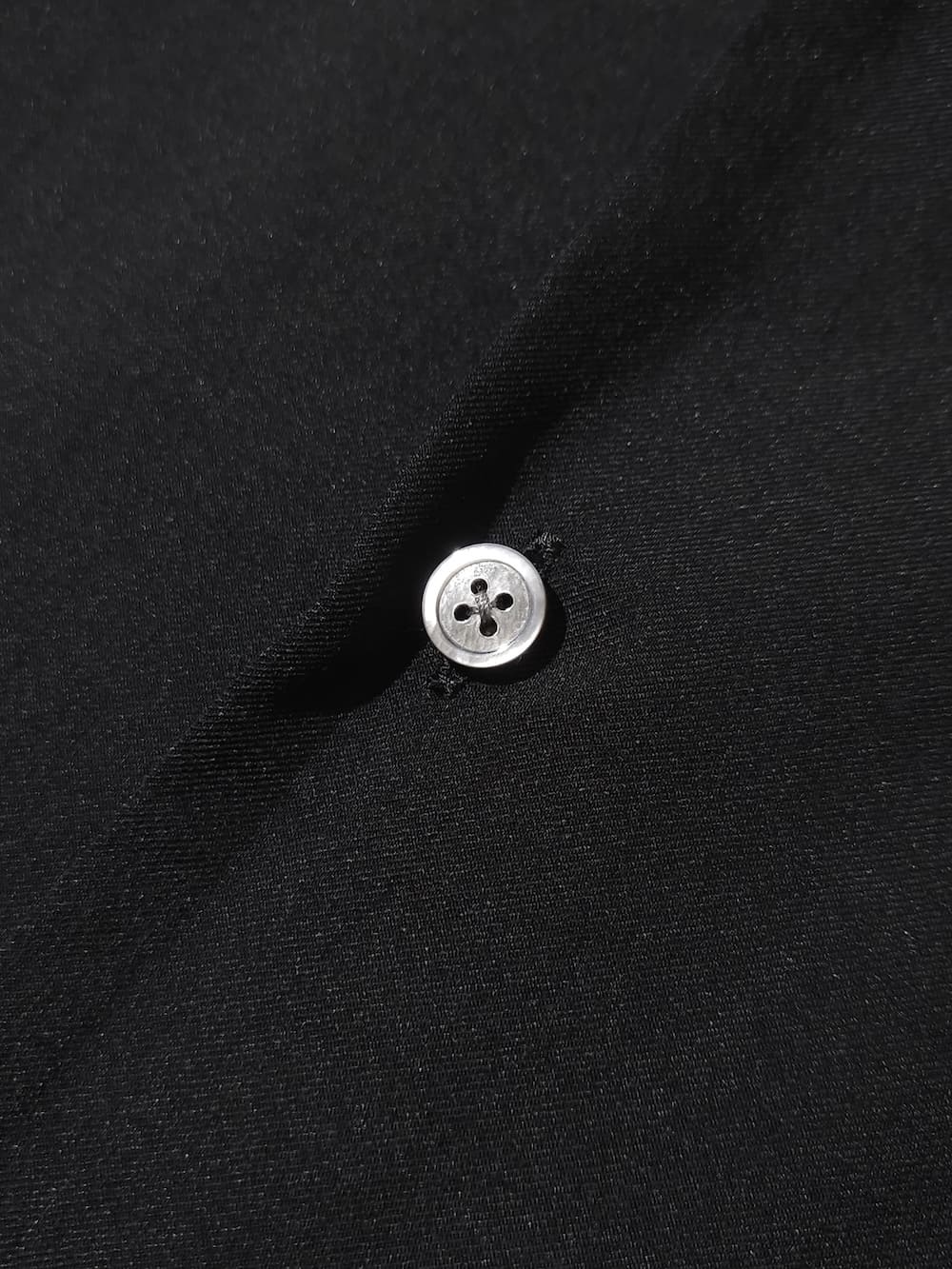ssstein(シュタイン) SILK CUPRO TWILL OPEN COLLAR SHIRT - COLDBECK