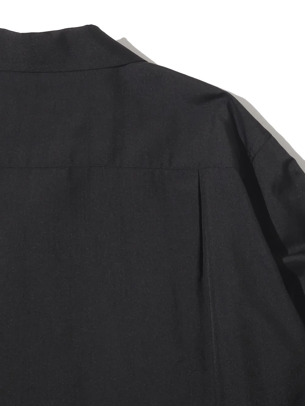 ssstein(シュタイン) SILK CUPRO TWILL OPEN COLLAR SHIRT - COLDBECK