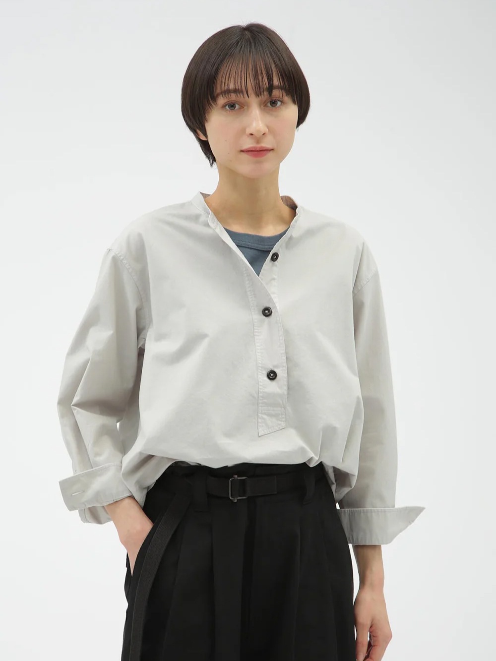 MHL.(エムエイチエル) ORGANIC COTTON SHIRTING SHIRTS