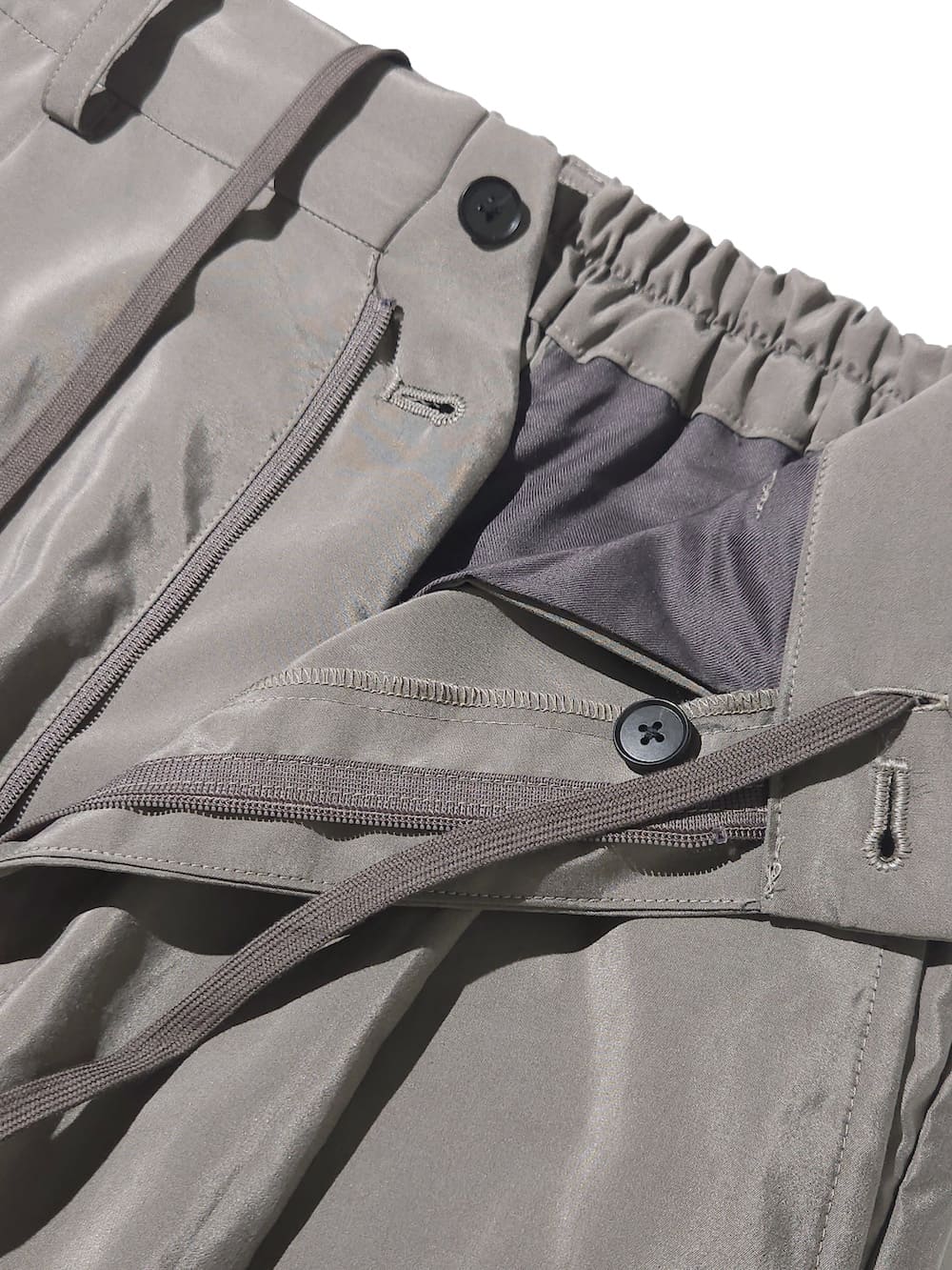 ssstein(シュタイン) SILK/NYLON WIDE EASY TROUSERS - COLDBECK