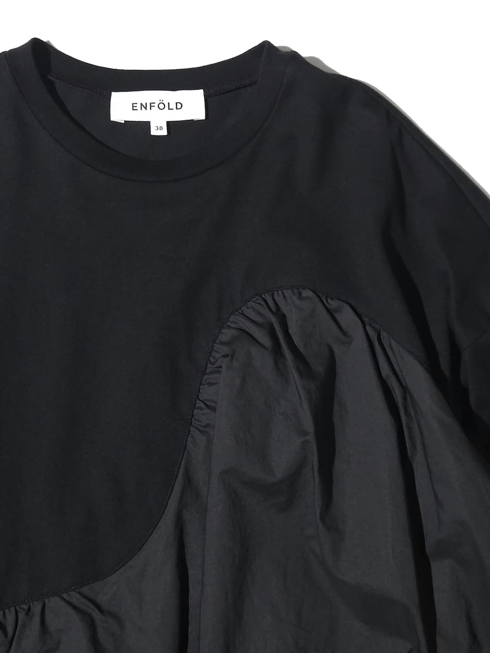 ENFOLD(エンフォルド) PUFF-VOLUME LONG-SLEEVE-T-SHIRT