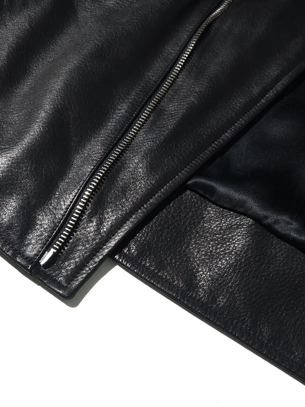 Porter Classic(ポータークラシック) PC RIDERS JACKET W/LOVE & PEACE SILVER