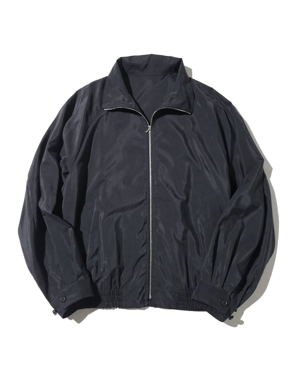 ssstein(シュタイン) SILK/NYLON ZIP UP BLOUSON