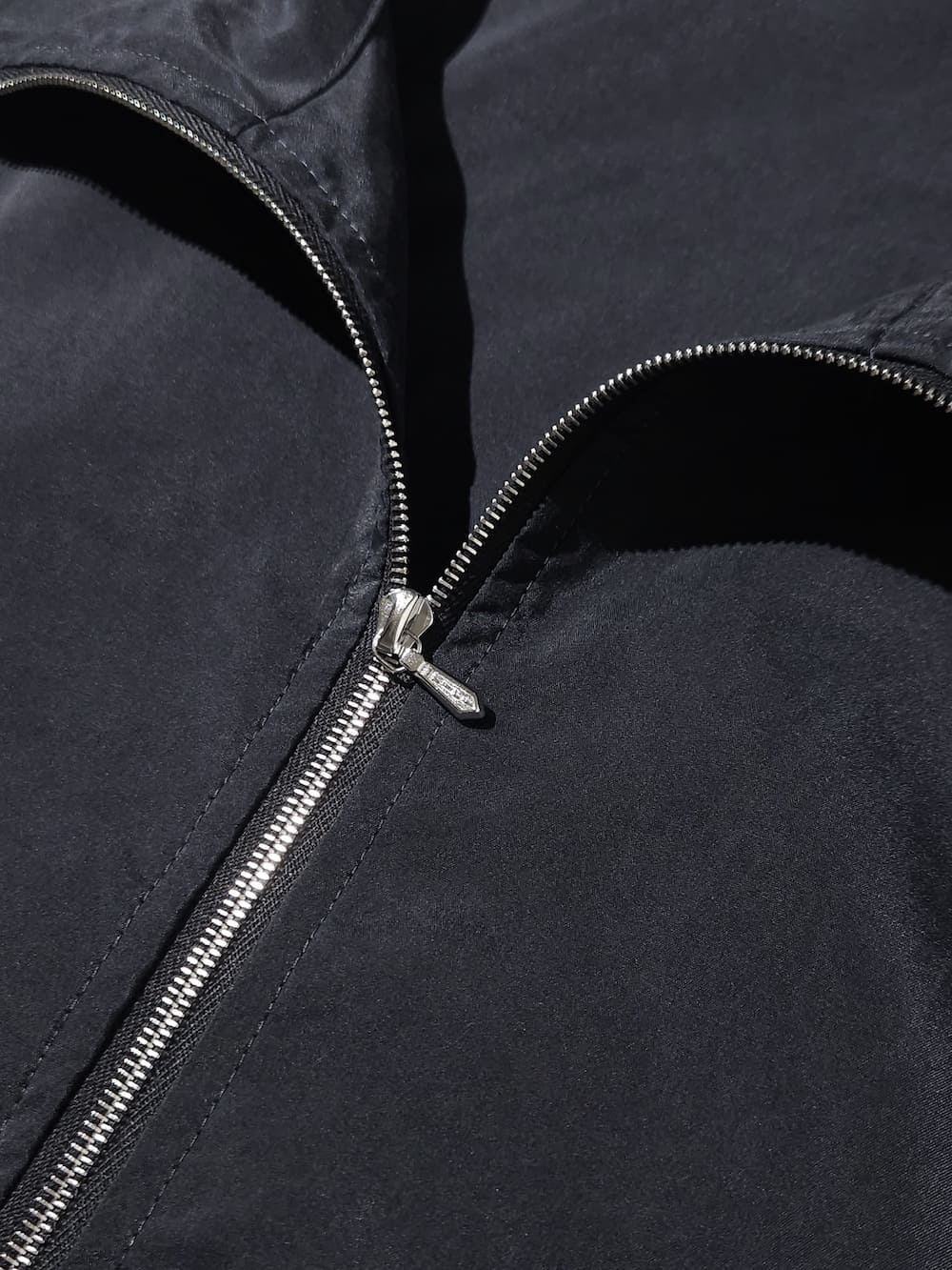 ssstein(シュタイン) SILK/NYLON ZIP UP BLOUSON