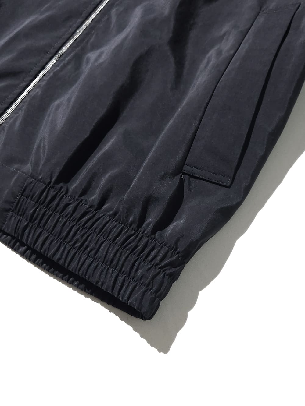 ssstein(シュタイン) SILK/NYLON ZIP UP BLOUSON