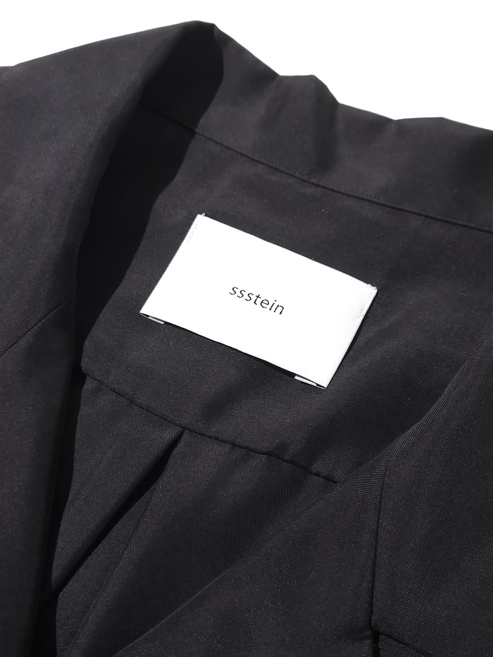 ssstein(シュタイン) CUPRO TWILL OVERSIZED OPEN COLLAR SS SHIRT