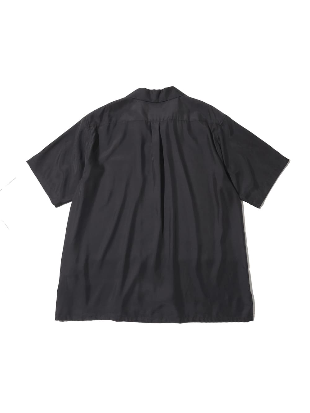 ssstein(シュタイン) CUPRO TWILL OVERSIZED OPEN COLLAR SS SHIRT