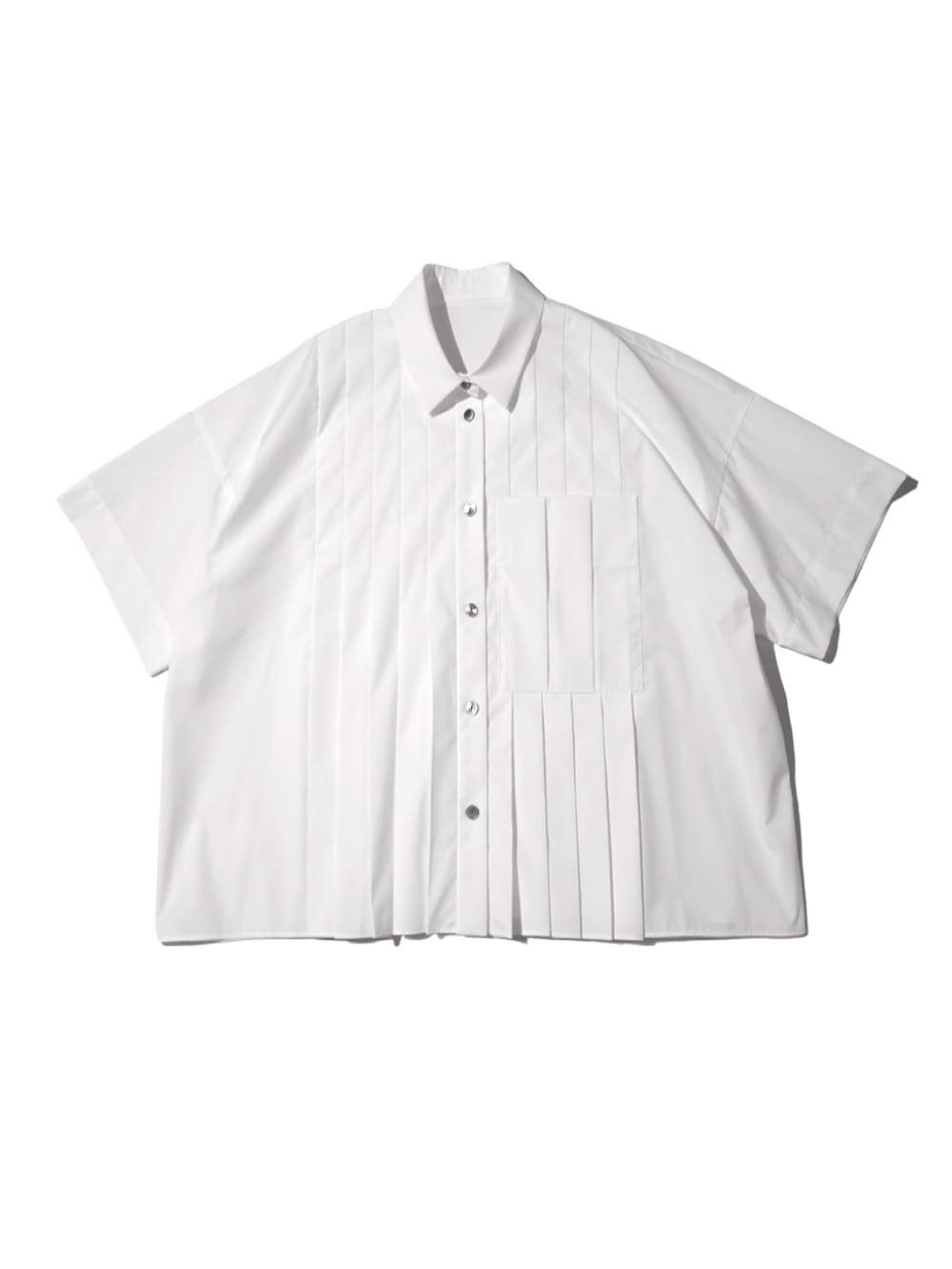 ENFOLD(エンフォルド) PLEATS WIDE BOX SHIRT - COLDBECK ONLINE