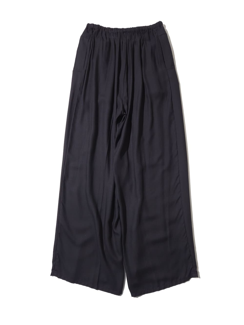 YOKE(ヨーク) Modal Twill Front Flat 1pleated Easy Trousers