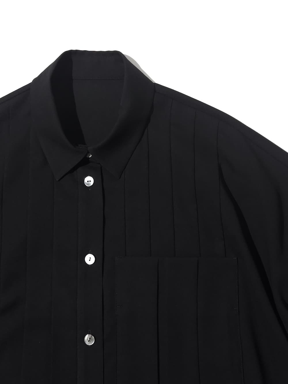 ENFOLD(エンフォルド) PLEATS WIDE BOX SHIRT - COLDBECK ONLINE