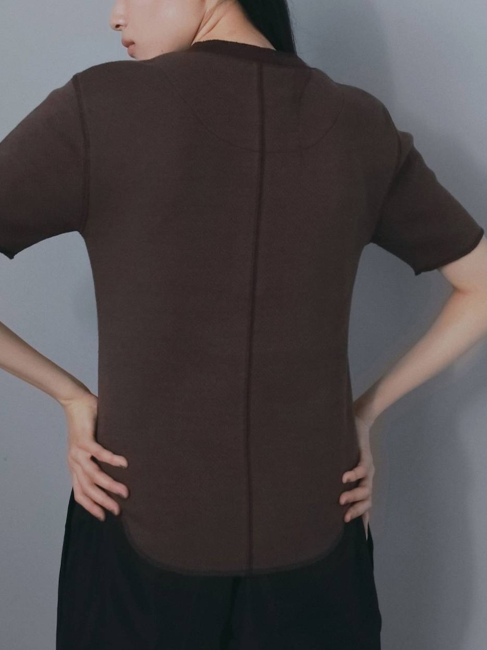 anuke(アンヌーク) Halfsleeve Henley Tops