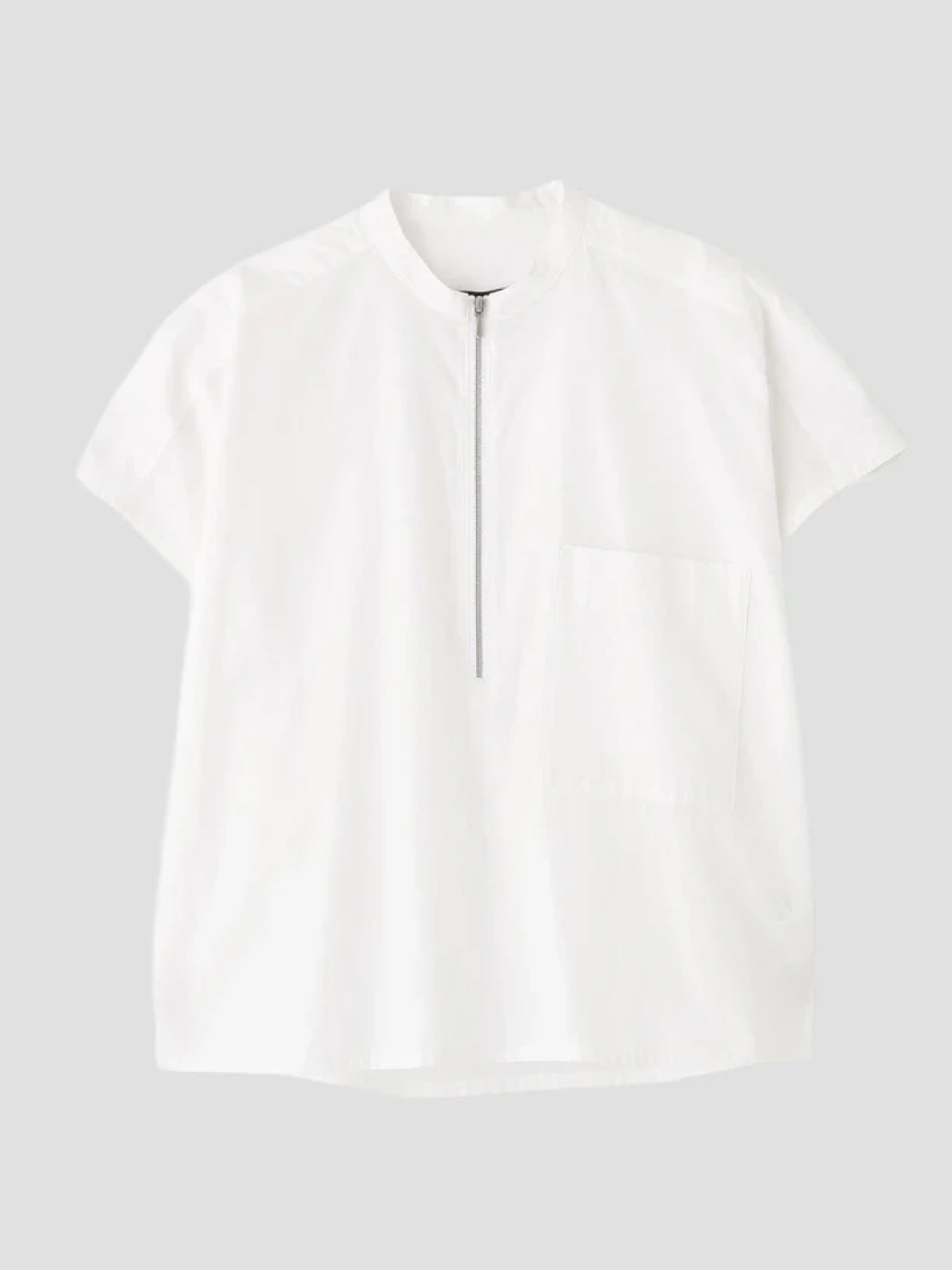 YLEVE(イレーヴ) COTTON CUPRA HALF ZIP SHIRT - COLDBECK ONLINE