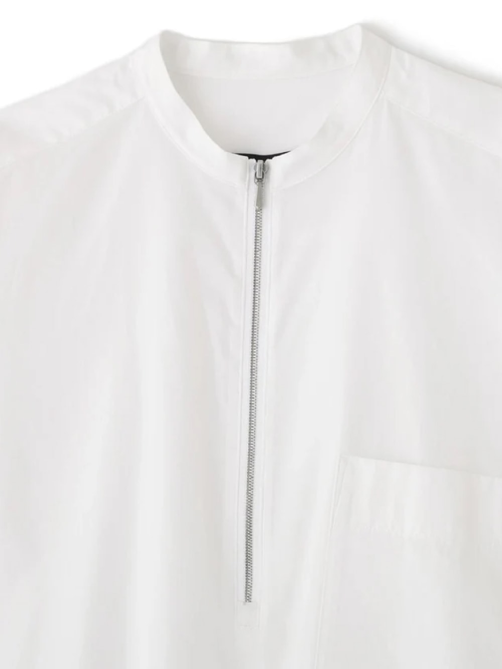 YLEVE(イレーヴ) COTTON CUPRA HALF ZIP SHIRT - COLDBECK ONLINE
