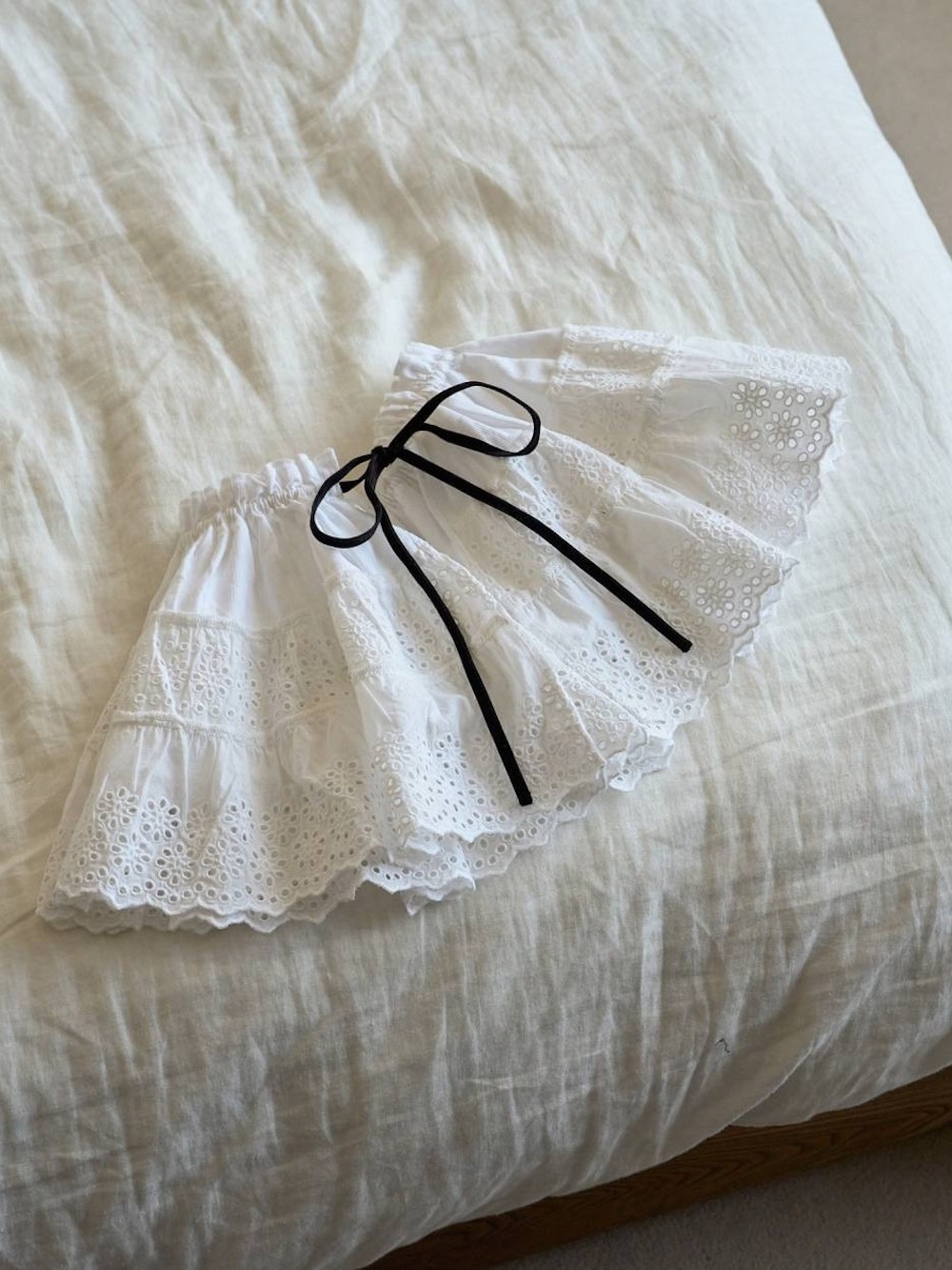 anuke(アンヌーク) 2way Lace Skirt