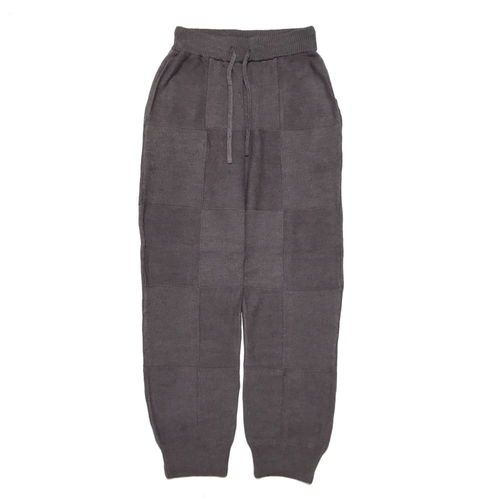 SALE】YOKE(ヨーク) BLOCK CHECKED KNIT PANTS - COLDBECK ONLINE