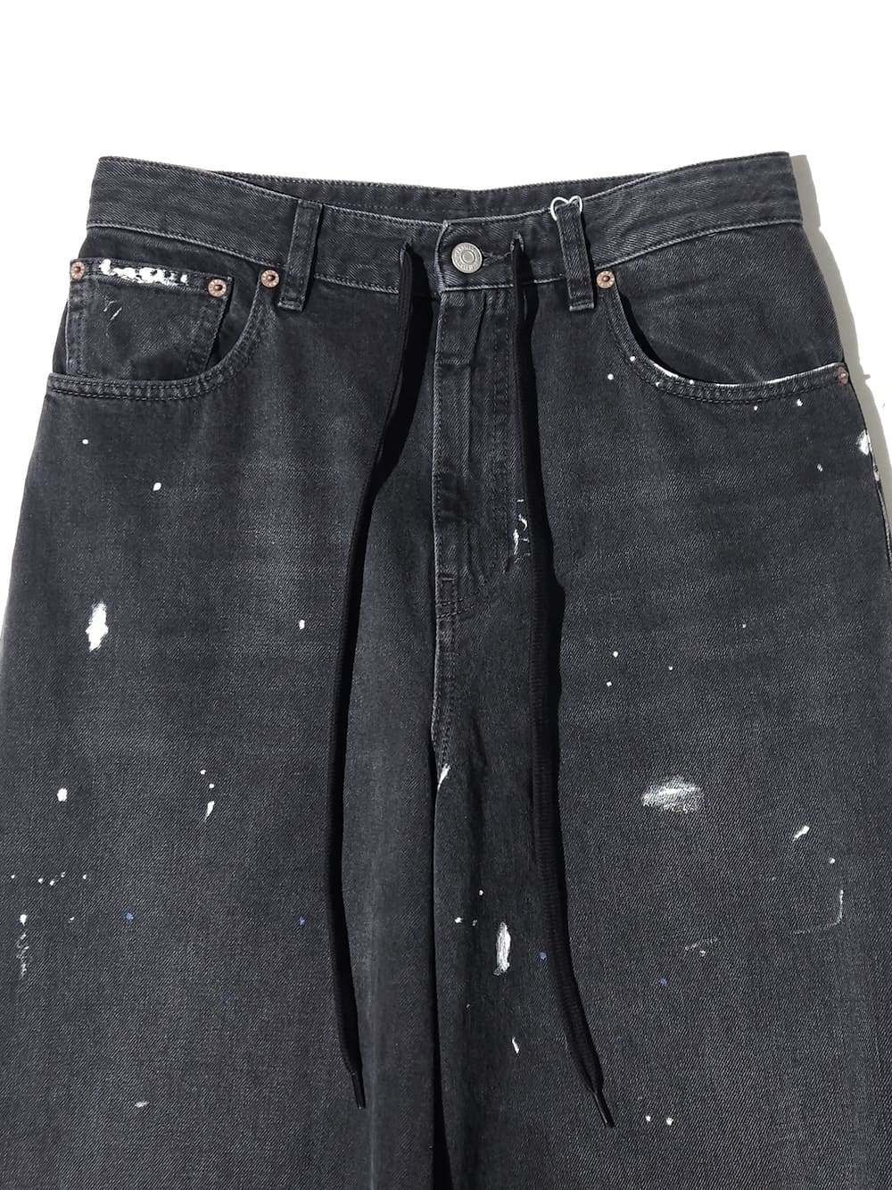 【SALE】MM6 Maison Margiela(エムエムシックスメゾンマルジェラ) ワイドレッグ ジーンズ