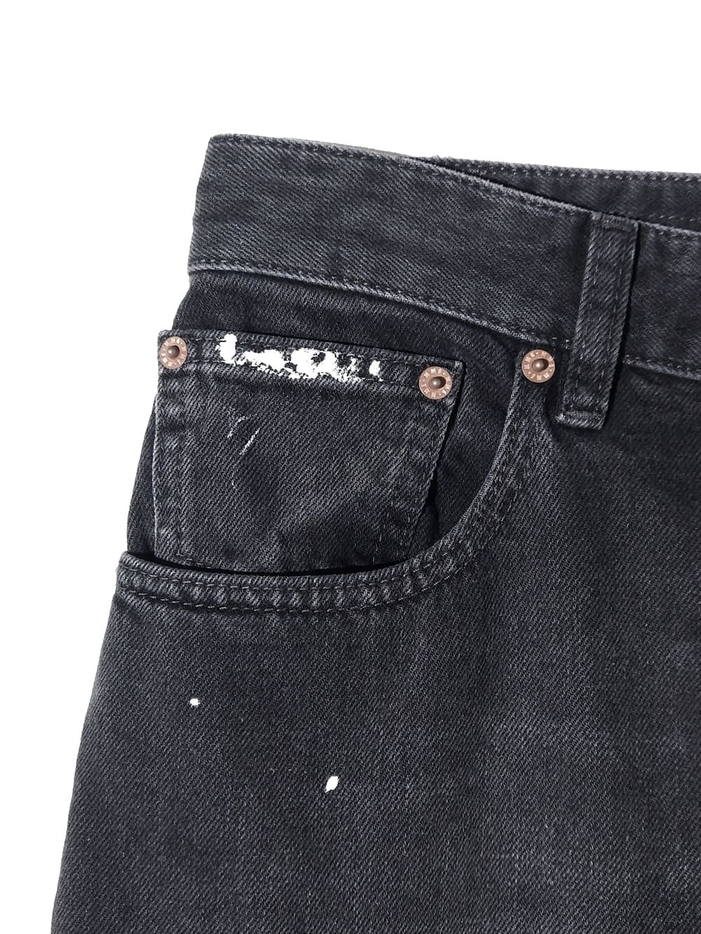 【SALE】MM6 Maison Margiela(エムエムシックスメゾンマルジェラ) ワイドレッグ ジーンズ