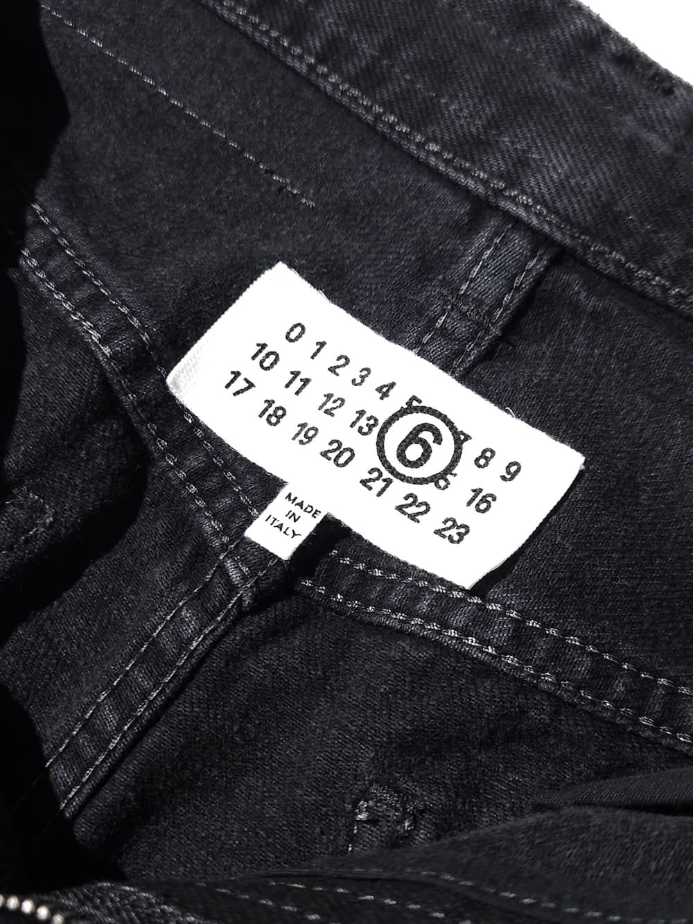 【SALE】MM6 Maison Margiela(エムエムシックスメゾンマルジェラ) ワイドレッグ ジーンズ