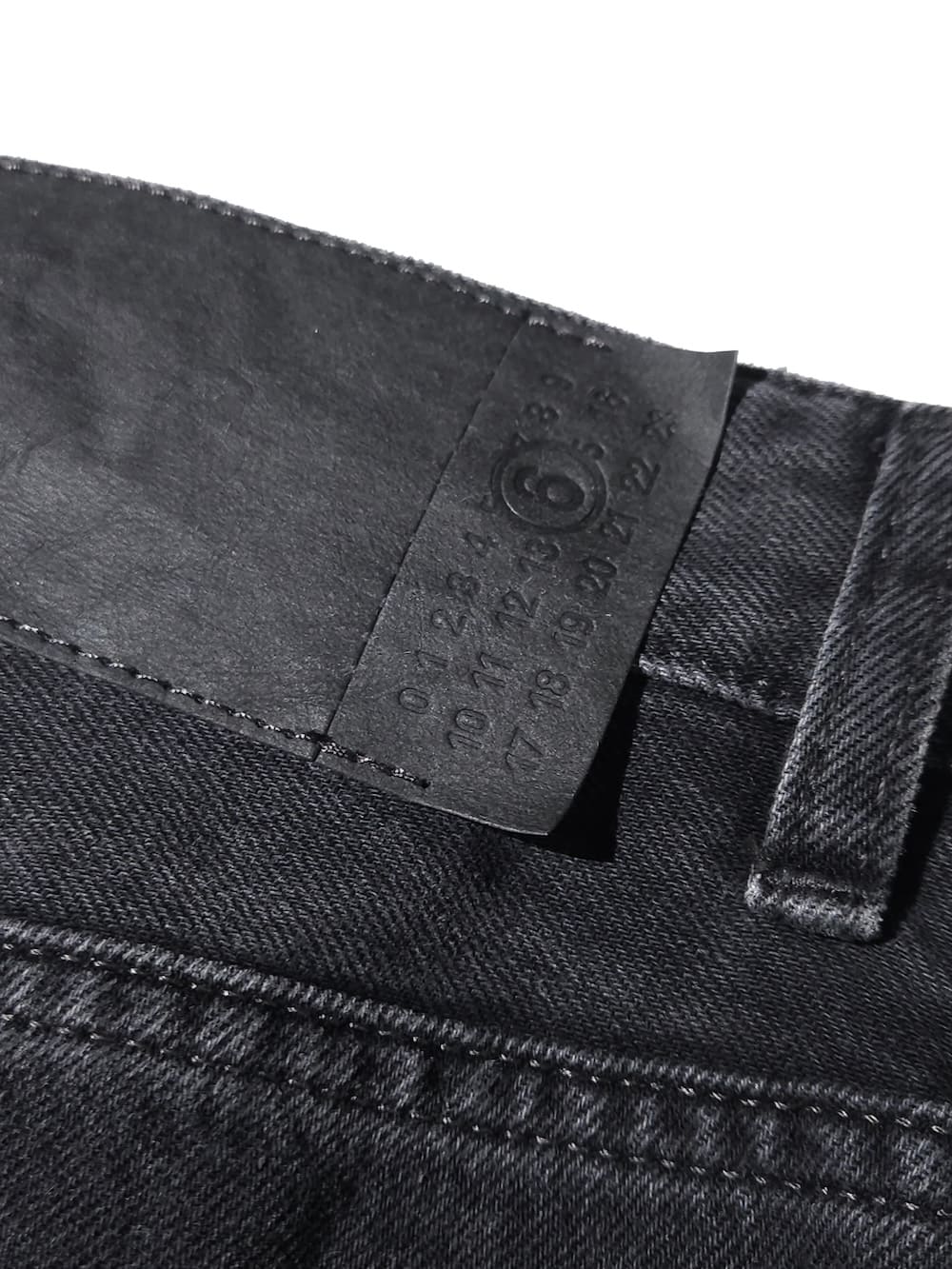 【SALE】MM6 Maison Margiela(エムエムシックスメゾンマルジェラ) ワイドレッグ ジーンズ