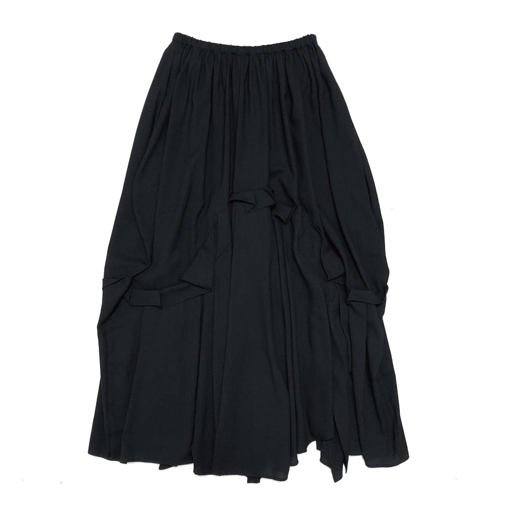 ENFOLD(ե) CIRCLE TACK SKIRT