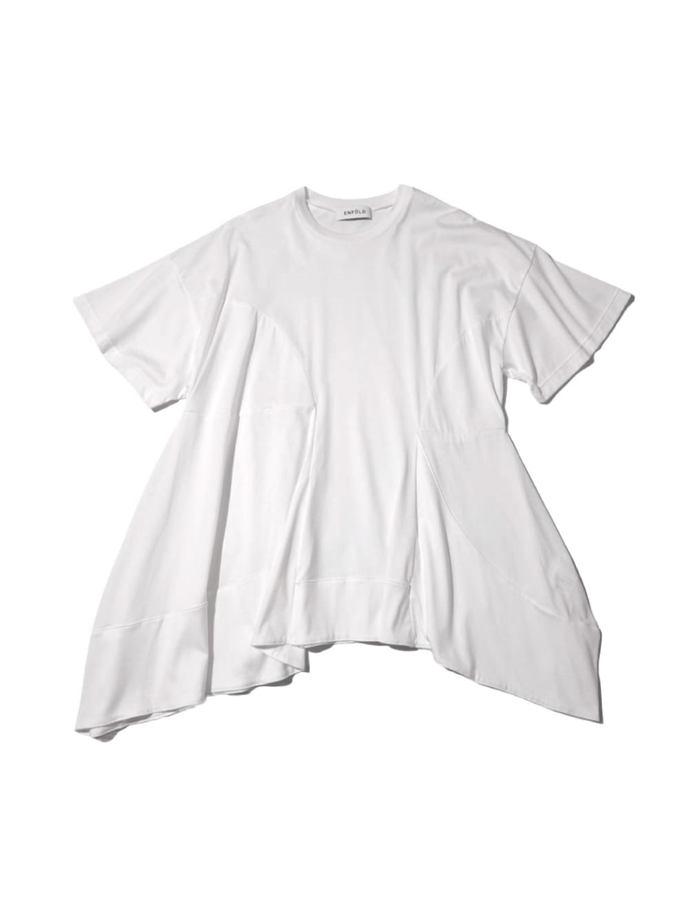 ENFOLD(エンフォルド) ASYMMETRY SOLID T-SHIRT - COLDBECK ONLINE