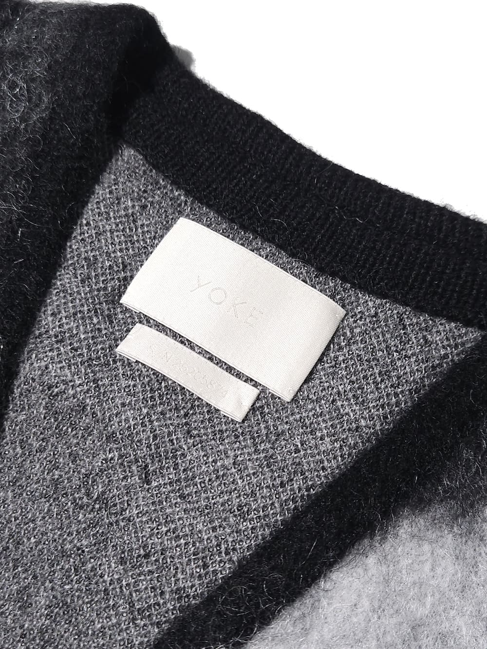 YOKE(ヨーク) Kid Mohair Jacquard Cardigan - COLDBECK ONLINE