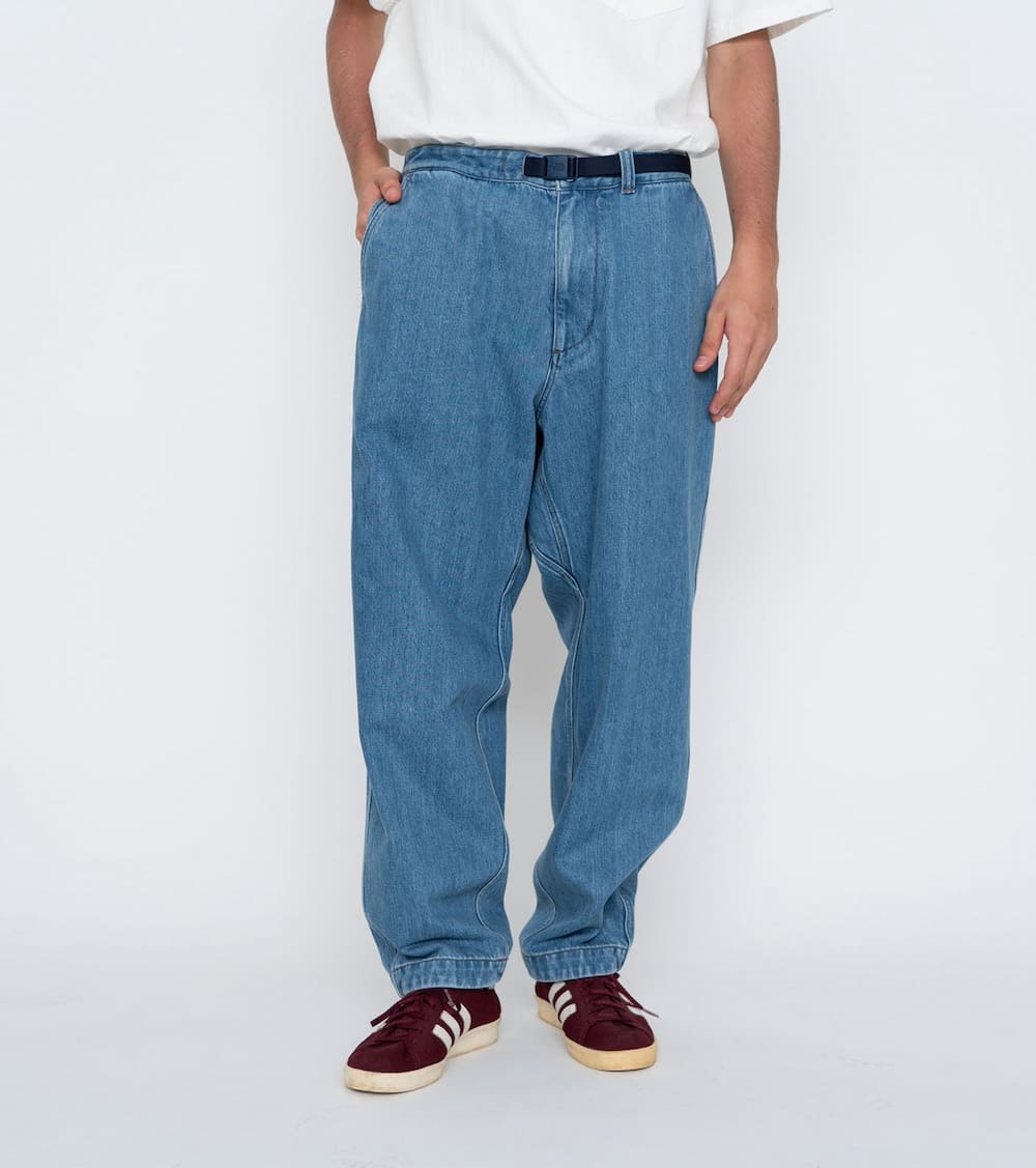 THE NORTH FACE PURPLE LABEL(Ρեѡץ졼٥) Denim Wide Tapered Field Pants