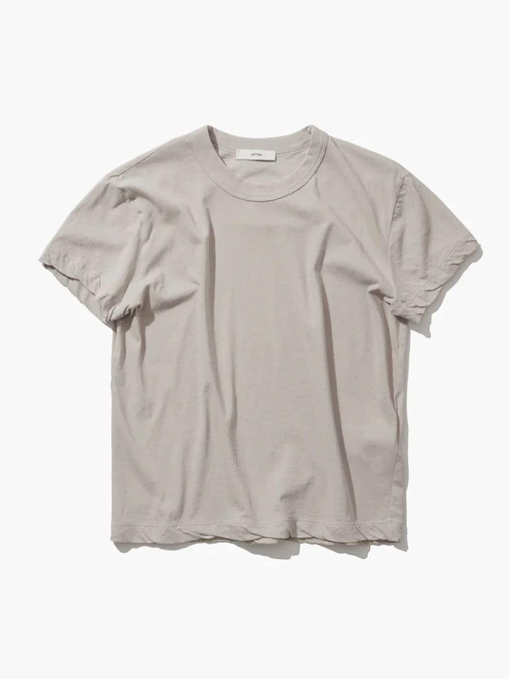 ATON(エイトン) FRESCA SINGLE JERSEY COMPACT T-SHIRT - COLDBECK
