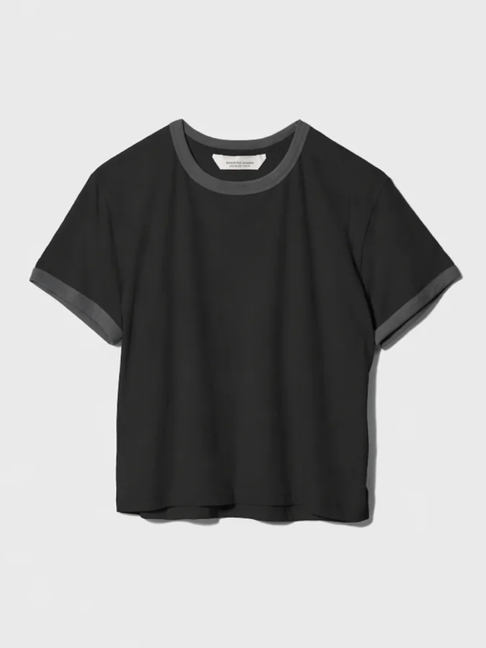beautiful people(ビューティフルピープル) dry touch jersey KIDS ringer T