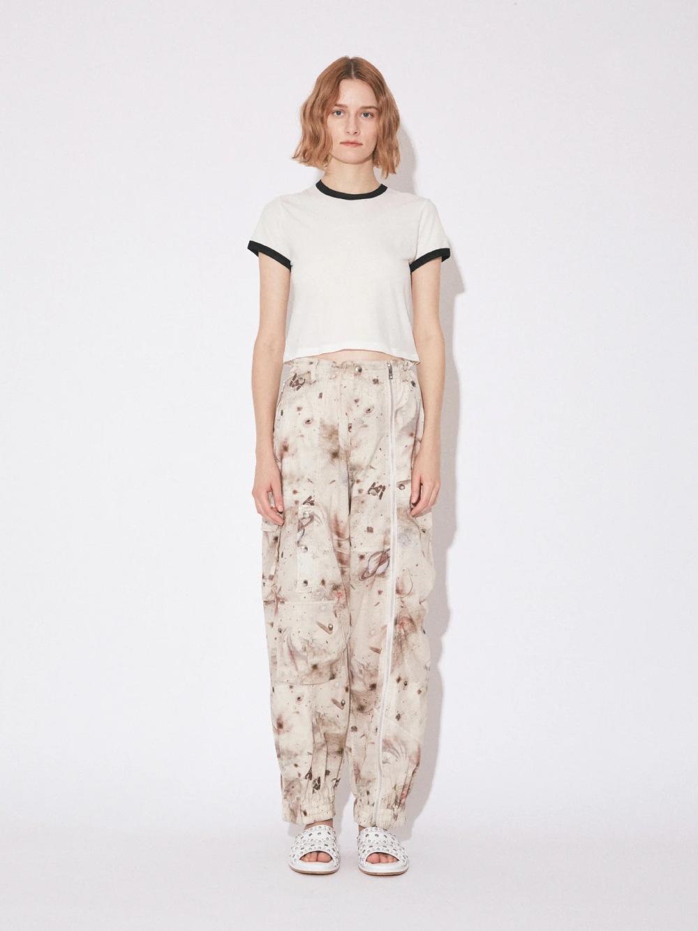 beautiful people(ビューティフルピープル) dry touch jersey KIDS ringer T