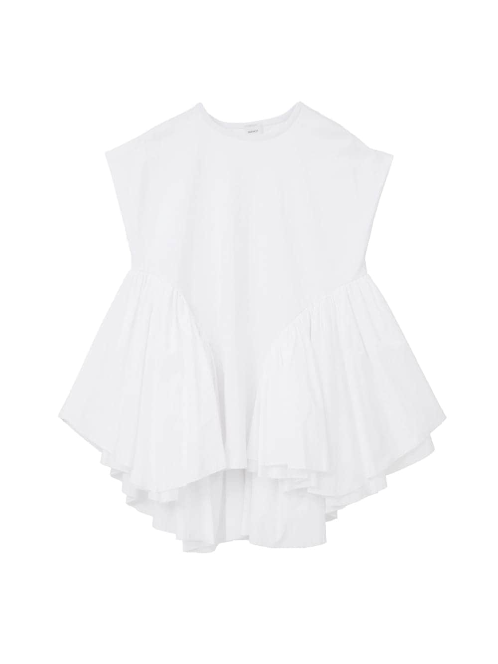 MANOF(マノフ) DOCKING PEPLUM CUT TOPS