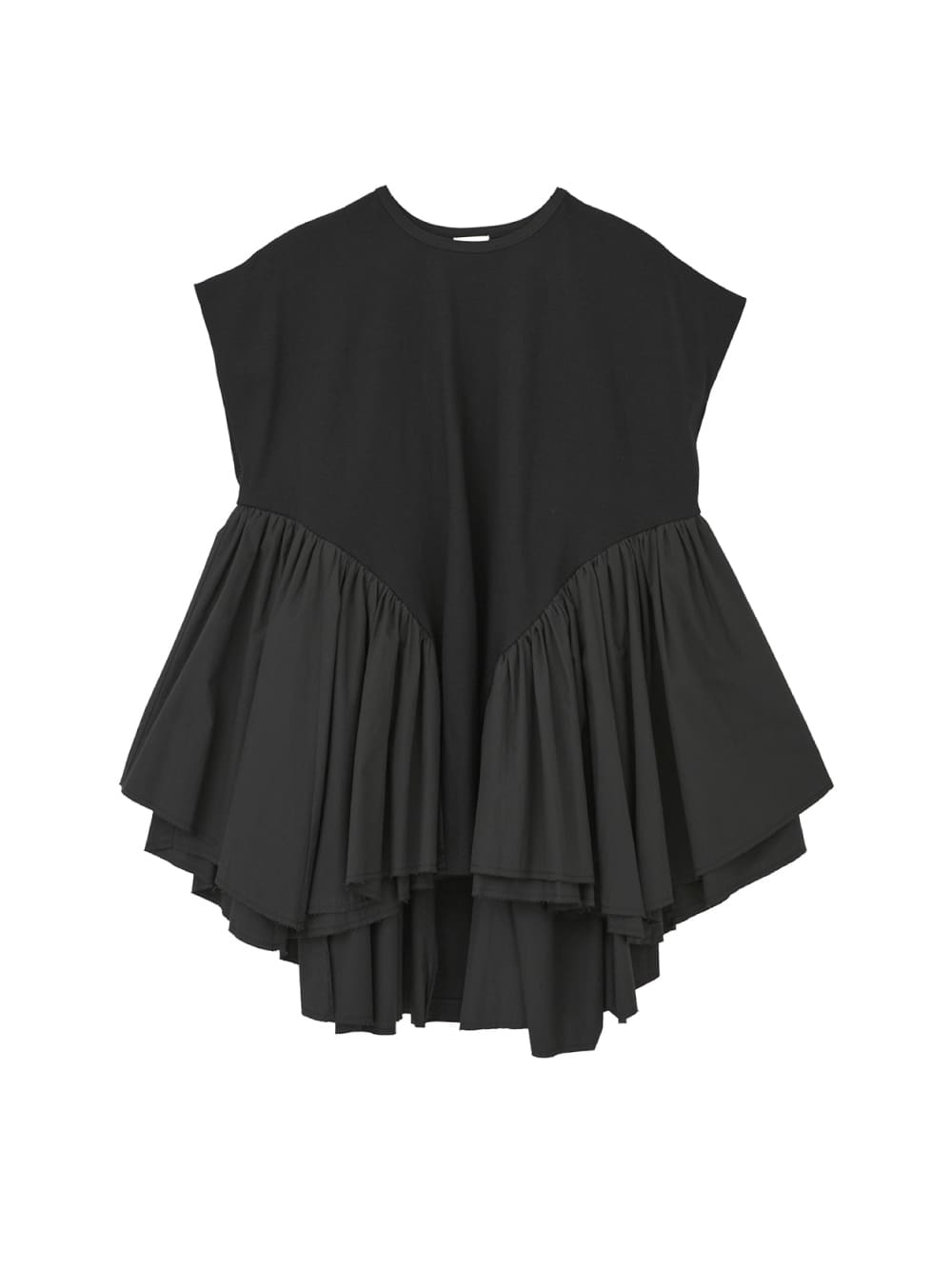 MANOF(マノフ) DOCKING PEPLUM CUT TOPS