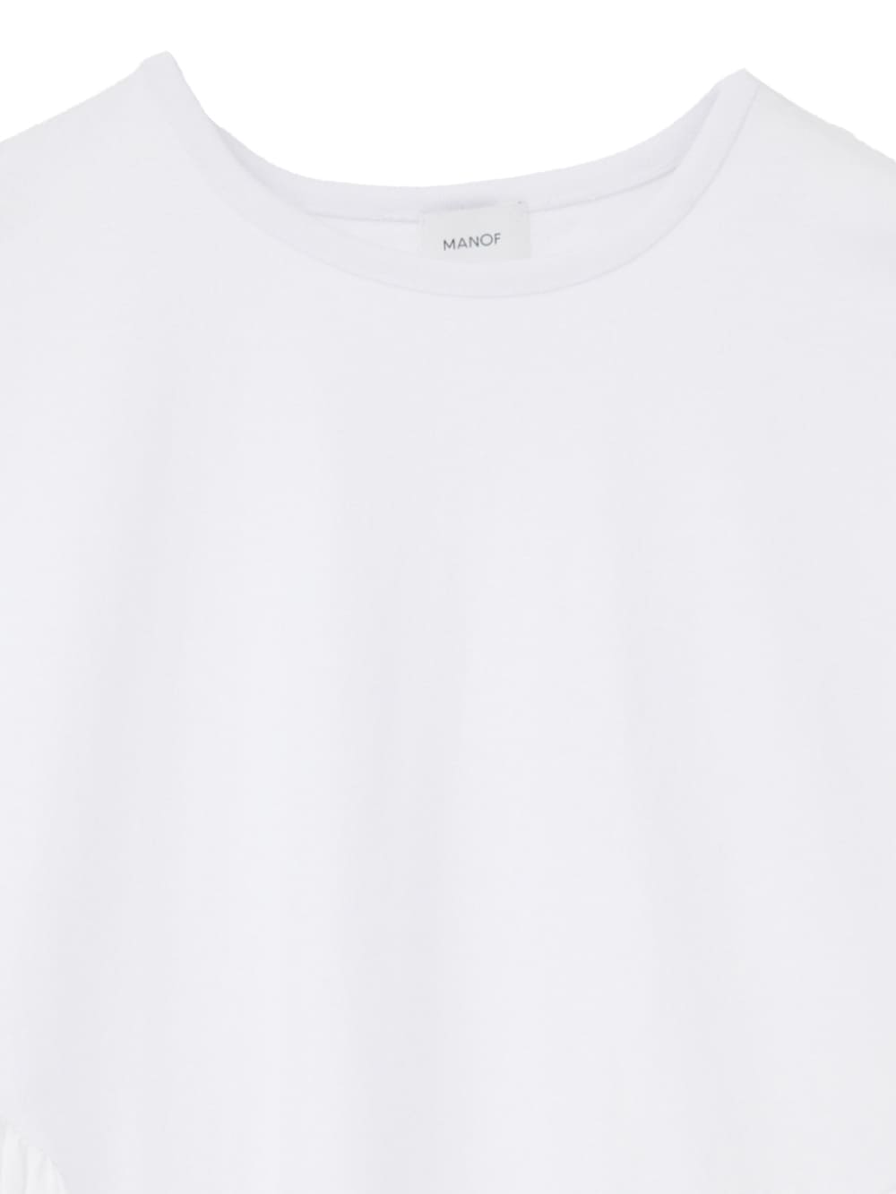 MANOF(マノフ) DOCKING PEPLUM CUT TOPS