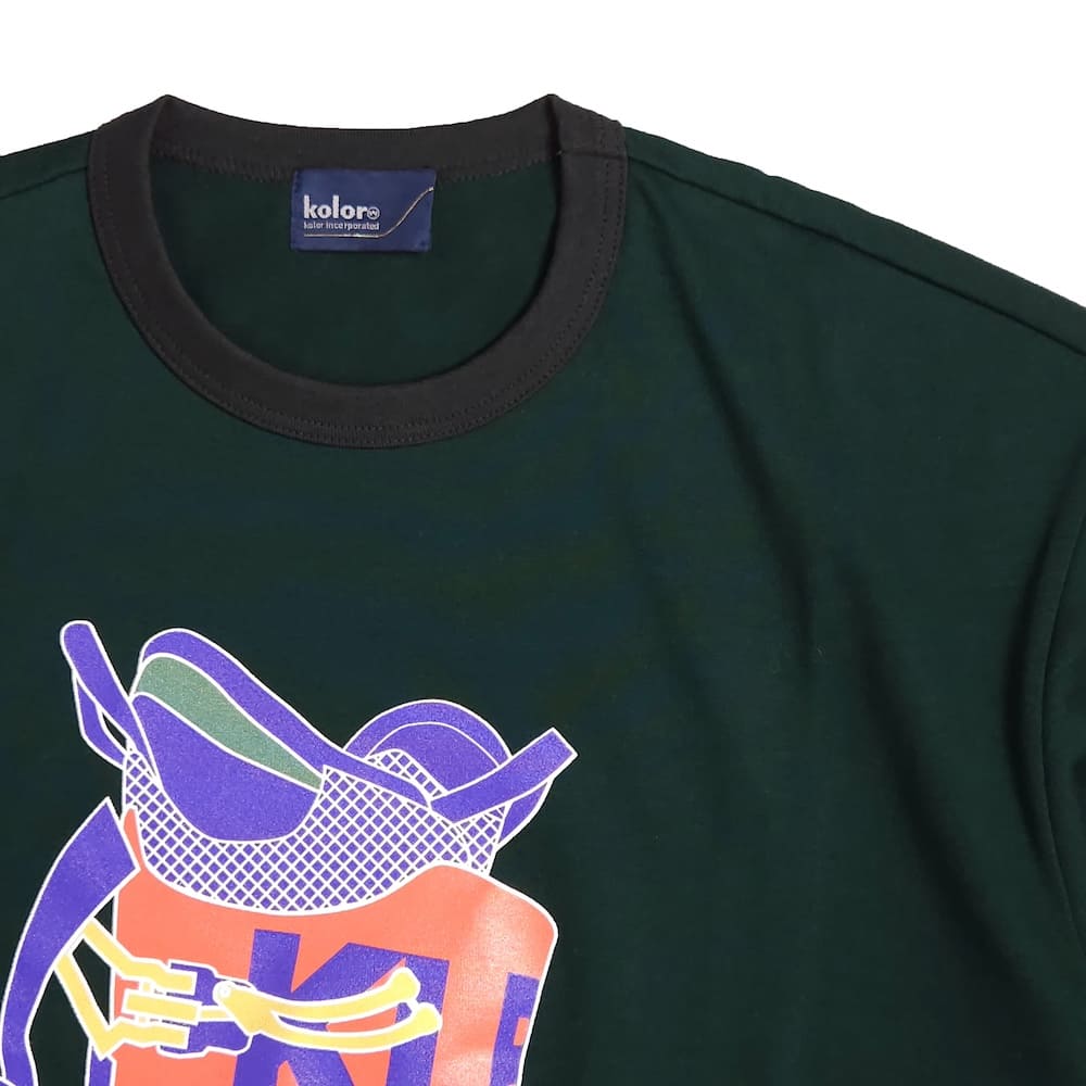 定価23100円 kolor 度詰天竺 再構築 Tシャツ 2 SALE】kolor(カラー) 度詰コットン天竺TEE - COLDBECK ONLINE
